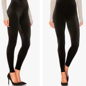 Commando Control Black Velvet Leggings size S Small Revolve